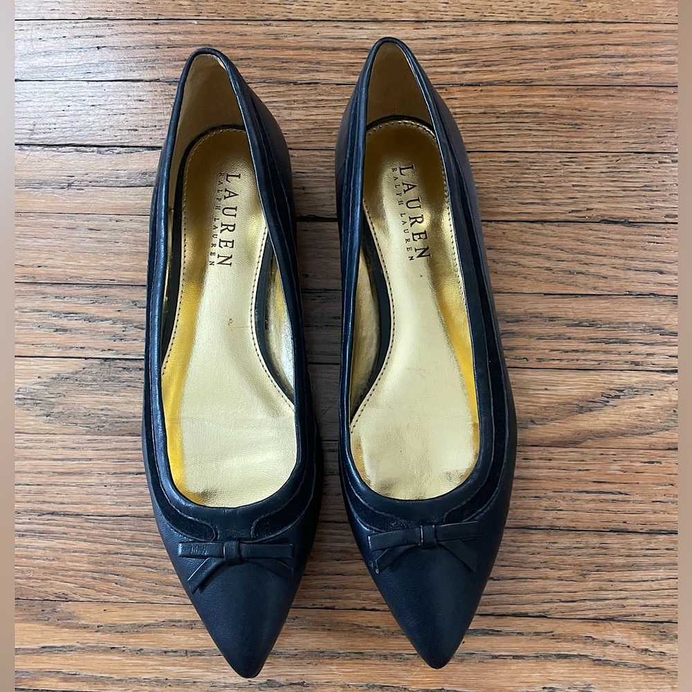 LAUREN RALPH LAUREN BALLET FLAT with BOW